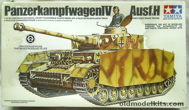 Tamiya 1/35 Panzerkampfwagen IV Ausf.H, MM154A plastic model kit